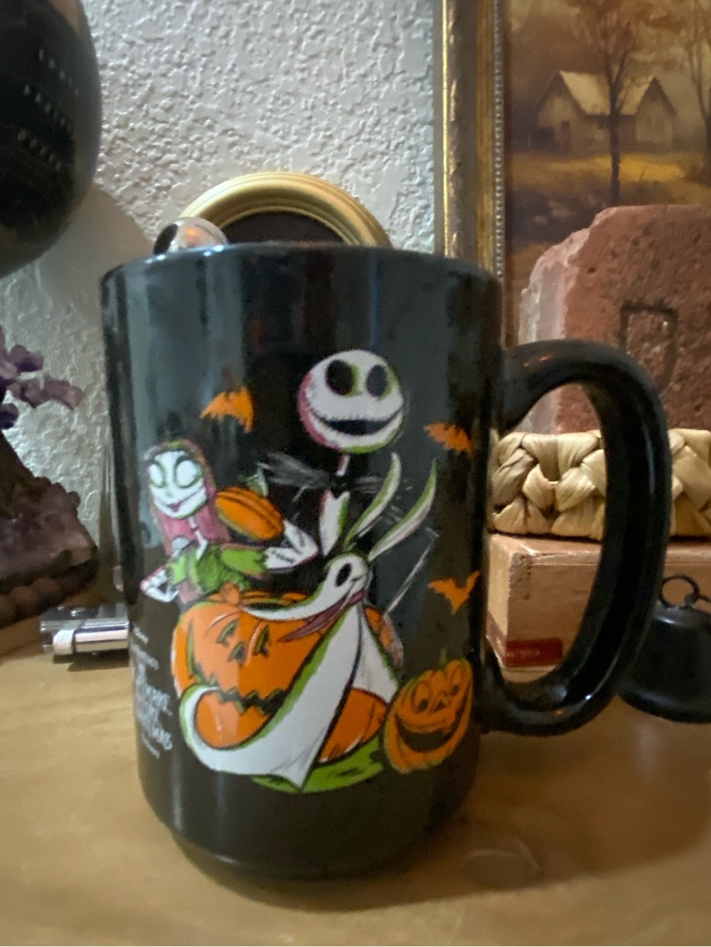 The nightmare before Christmas Halloween mug